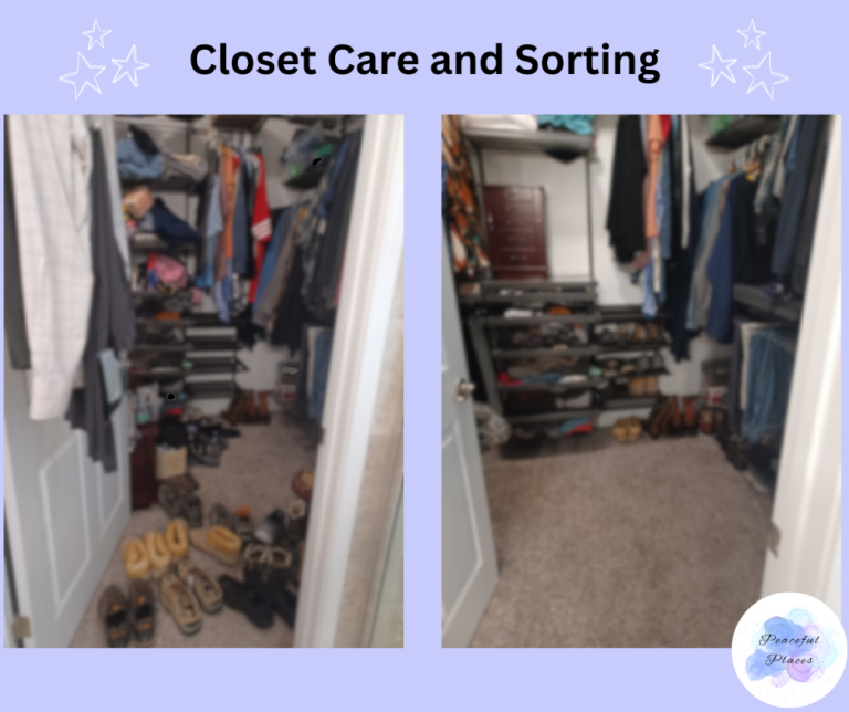 Closet Organizing for Men